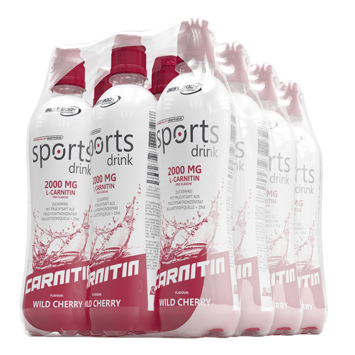 Best Body Sports Drink mit L-Carnitin 12 x 5ml