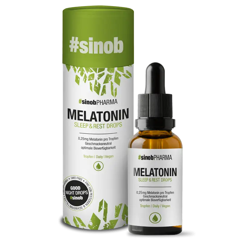 Sinob Melatonin Tropfen 5ml (14 Tropfen)