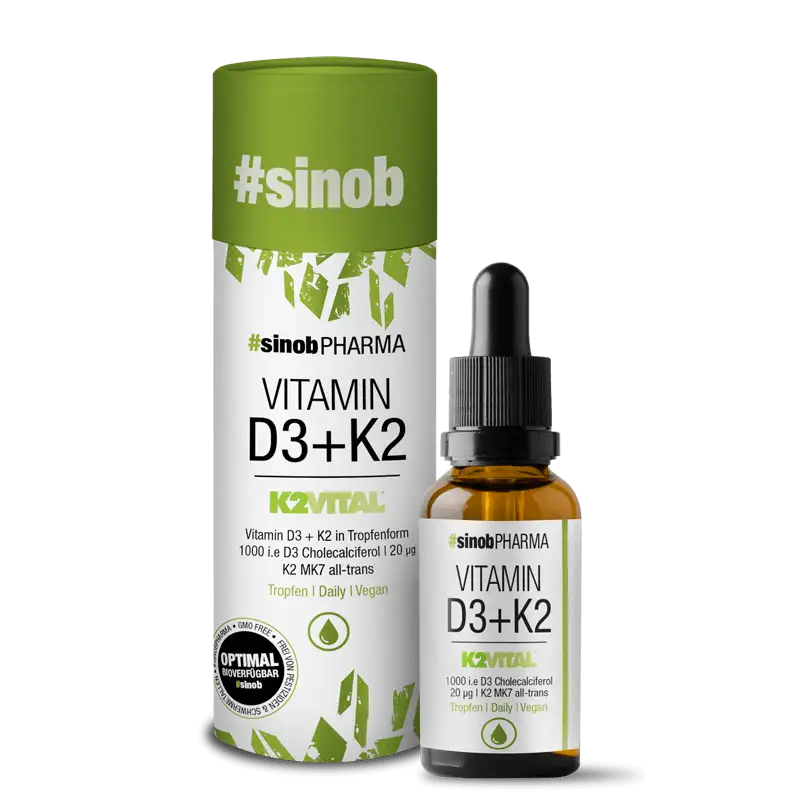 Sinob Vitamin D3 + K2 Tropfen 1ml