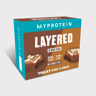 MyProtein Layered Bars 12x6g
