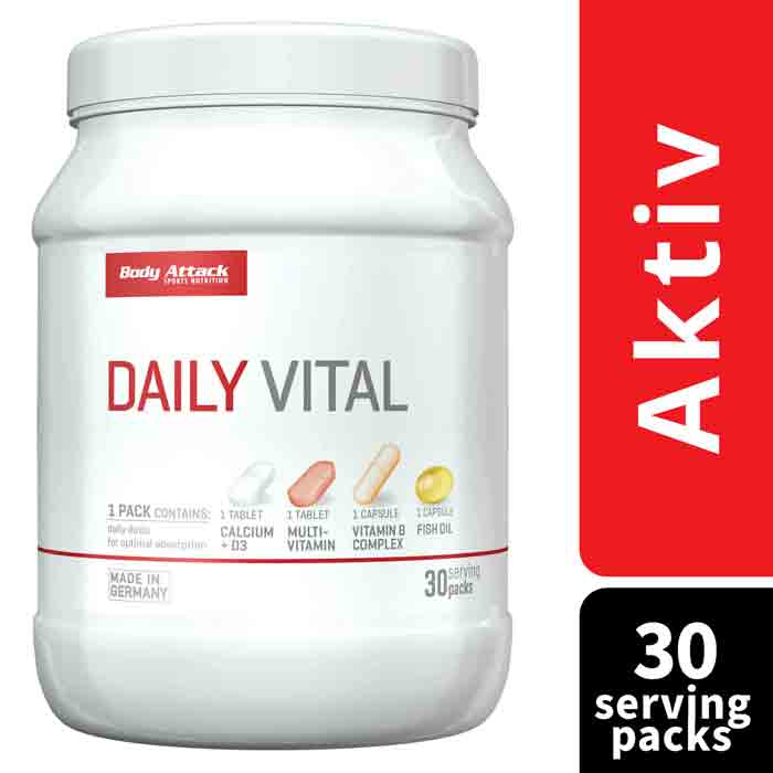 Body Attack Daily Vital 3 Packs