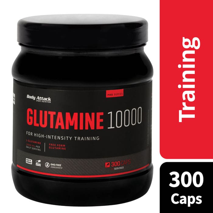 Body Attack Glutamine 1 3 Caps