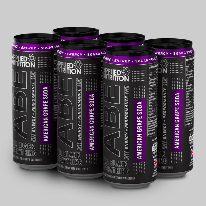 Applied Nutrition ABE Energy - 24 x 33ml American Grape Soda