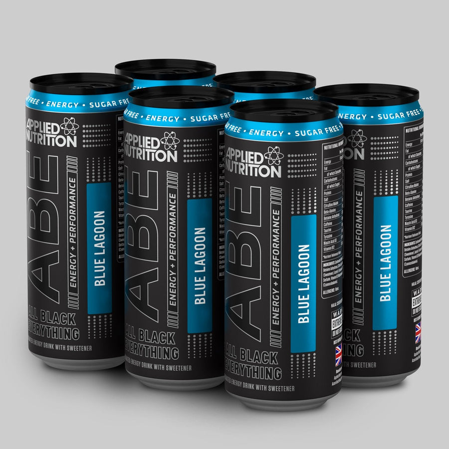 Applied Nutrition ABE Energy - 24 x 33ml Blue Lagoon