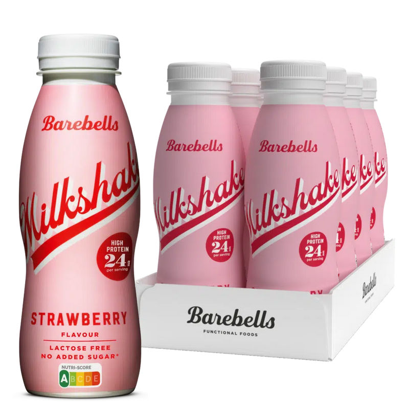Barebells Protein Milkshake 8 x 33ml Strawberry