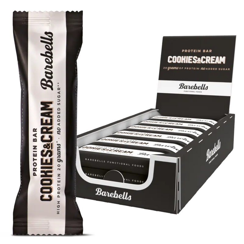 Barebells Protein Bars 12 x 55g - Cookies and Cream