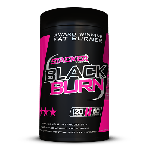 Stacker2 | Europe Black Burn Fatburner - 120 Kapseln