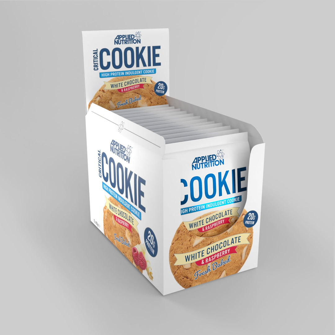 Applied Nutrition Critical Cookie (12x85g) - White Chocolate Raspberry