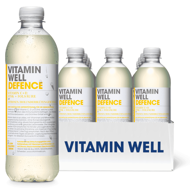 Vitamin Well | Drink Defence (12x500ml), inkl. Pfand