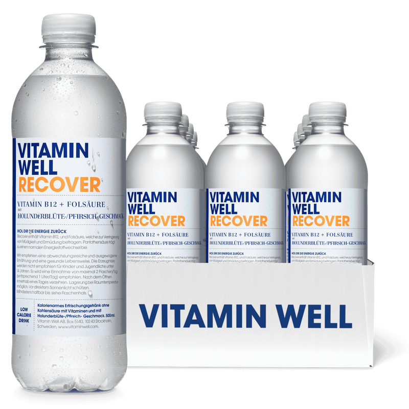 Vitamin Well | Drink Recover (12x500ml), inkl. Pfand
