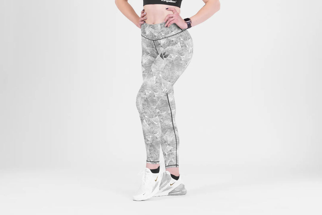 KINGSBOX CLASSIC GREY SPAN LEGGINGS