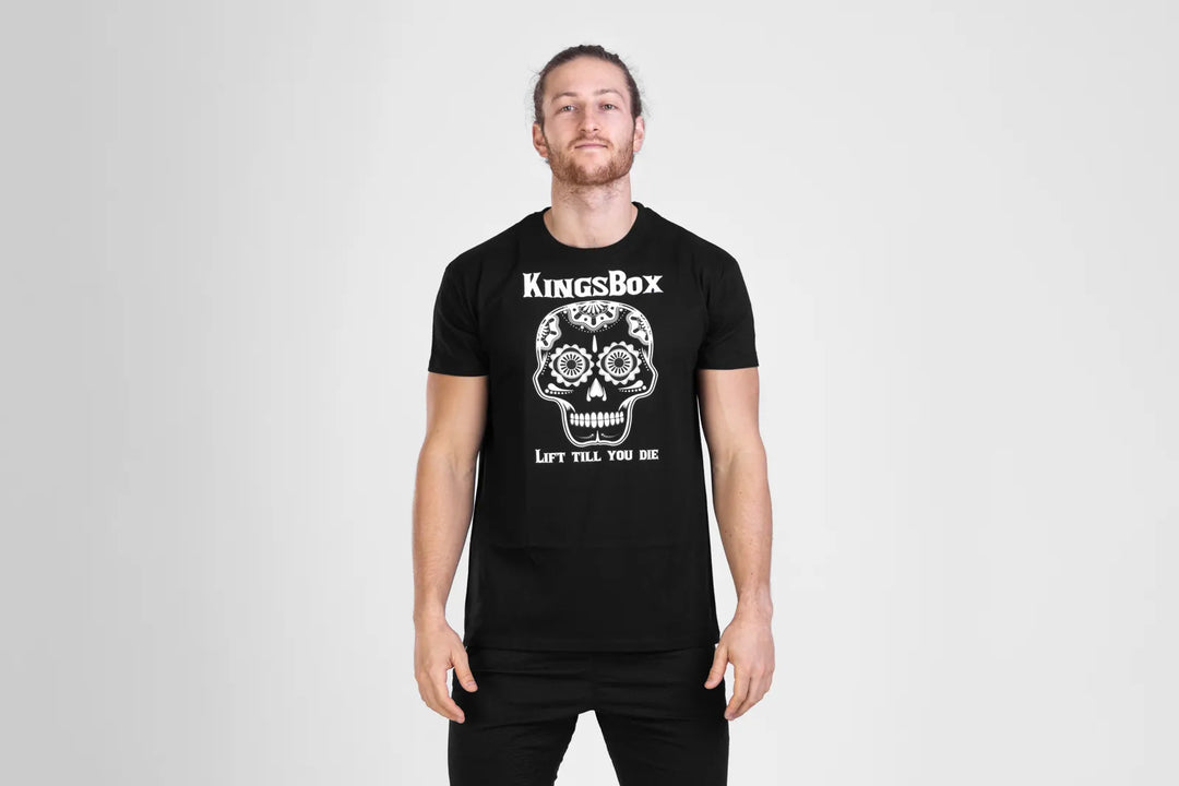 KINGSBOX LIFT TILL YOU DIE T- SHIRT