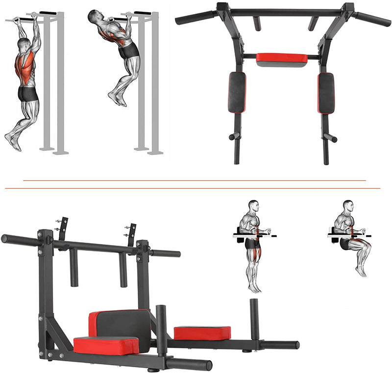 femor-wall-mounted-chin-up-bar-dips-station-for-home-pull-ups-exercises-non-slip-handles-mounting-hardware-included-max-3kg