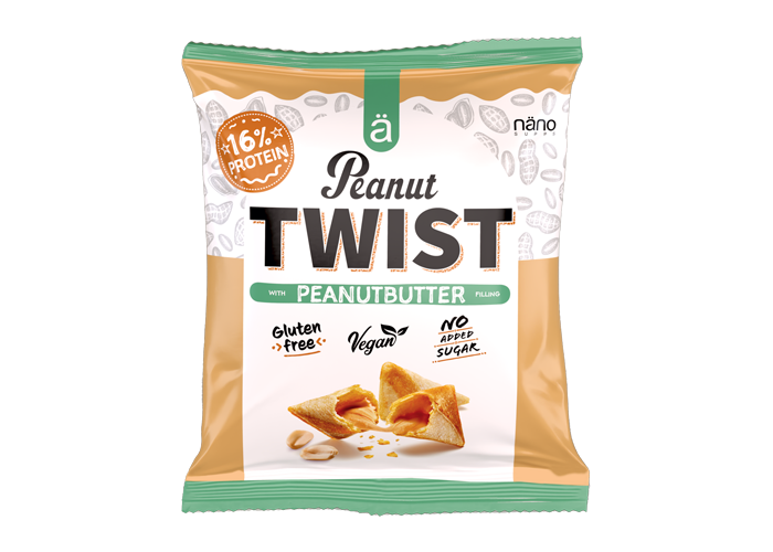 Nano Supps | Protein Twist 10x30g Peanut butter