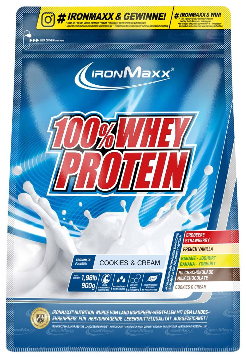 IronMaxx | 100% Whey Protein - 900g