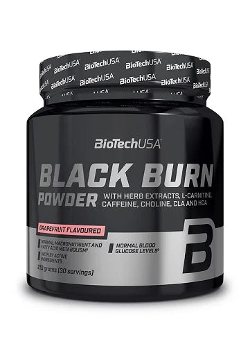 BioTech USA Black Burn Powder Grapefruit - 210g