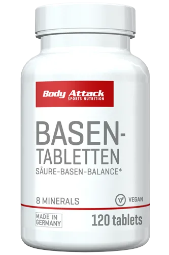 Body Attack | Basentabletten - 120 Tabletten