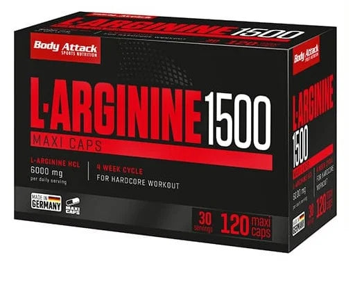 Body Attack L-Arginin 15 12 Kapseln