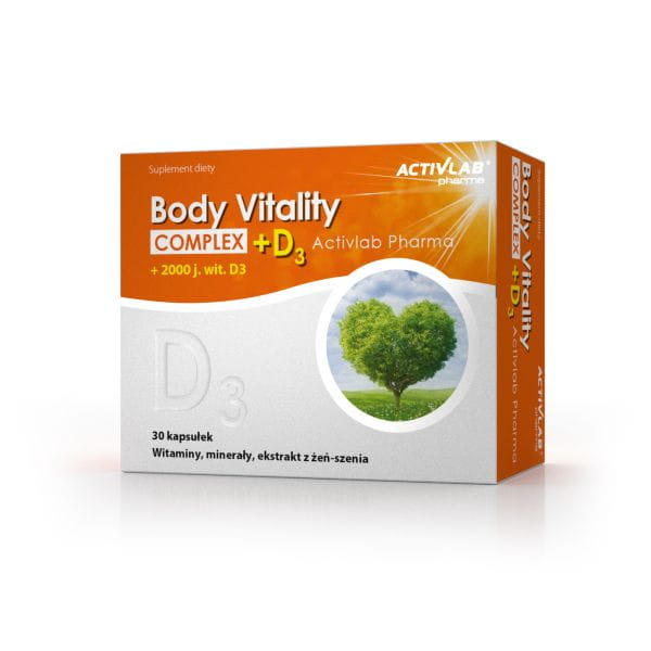 Activlab Body Vitality Complex + D3 3 Tabletten