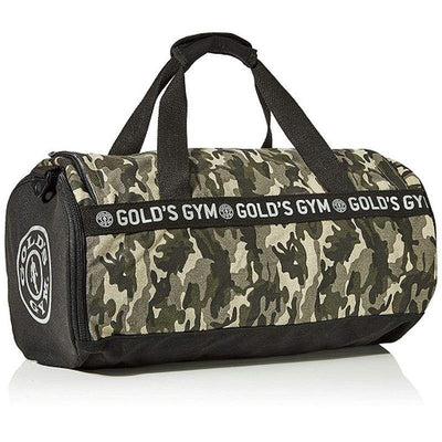 Gold´s - Gym Camo Barrel Bag - The Fitness Outlet