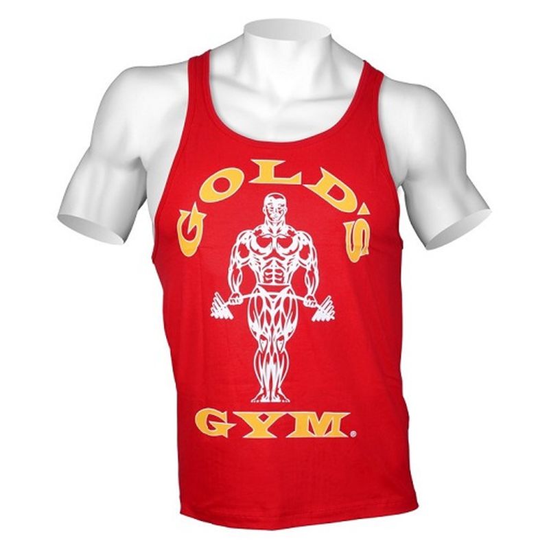 Gold´s Gym Classic Stringer Tank Top - Rot XXL