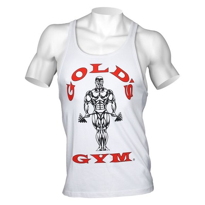 Gold´s Gym Classic Stringer Tank Top - Weiß XXL