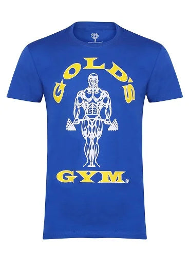 Golds Gym - Shirt Muscle Joe - Blau
