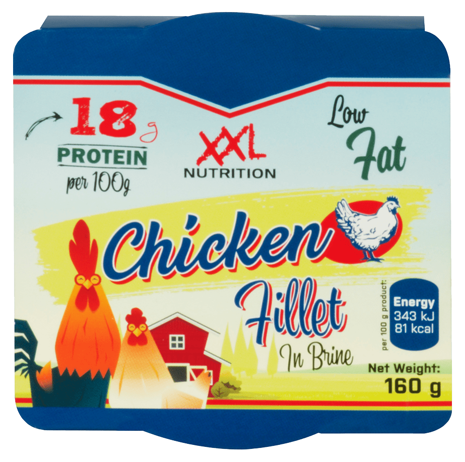 XXL Nutrition | Verzehrfertiges Hähnchenfilet - 160g