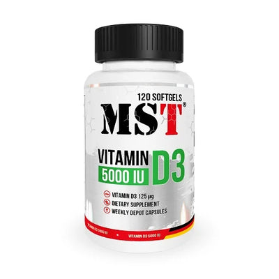 MST - Vitamin D3 5IU 12 Softgels