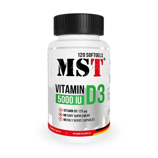 MST - Vitamin D3 5IU 12 Softgels