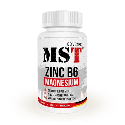MST - Zinc + Magnesium + B6 6 vegane Caps