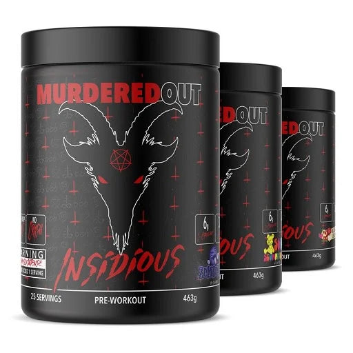 Murdered Out Insidious Preworkout - 463g