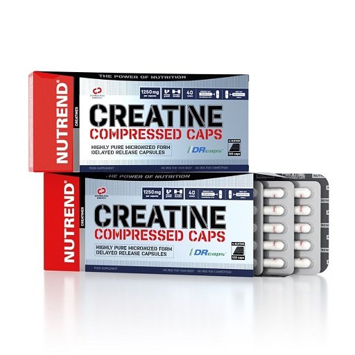 NUTREND Creatine Compressed Caps. 12 Kapseln