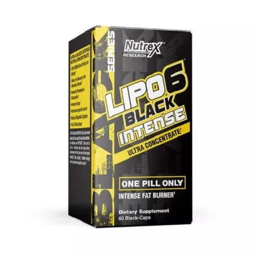 Nutrex Lipo 6 Black INTENSE 6 Kapseln