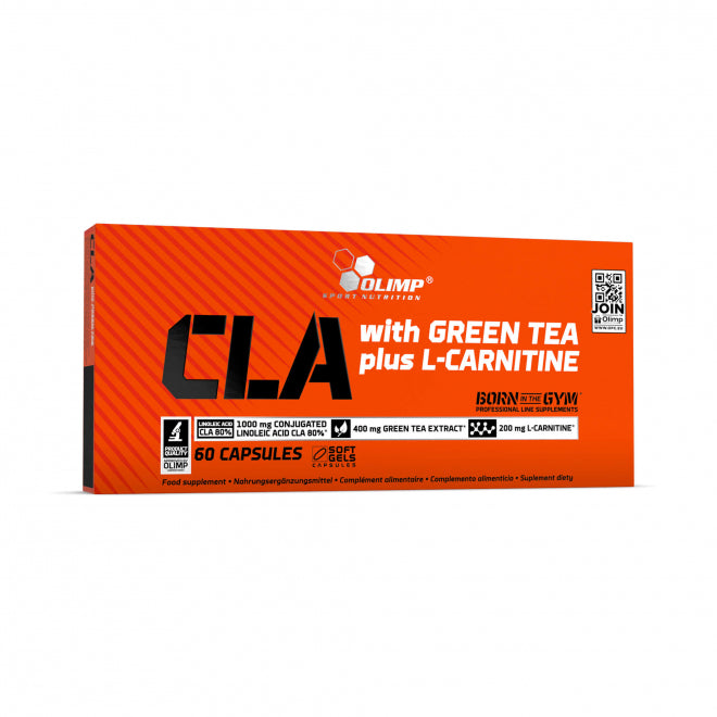 Olimp | CLA mit grünem Tee + L-Carnitine - 60 Kapseln