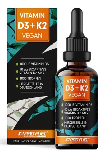 ProFuel Vitamin D3+K2 Vegan Tropfen 3ml