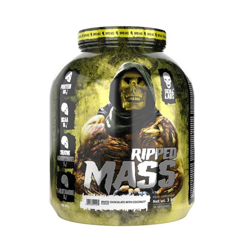 Skull Labs Ripped Mass 3kg Vanilla