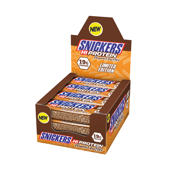 Snickers Hi-Protein Bars Limited Edition - 12x57 - Peanut Butter