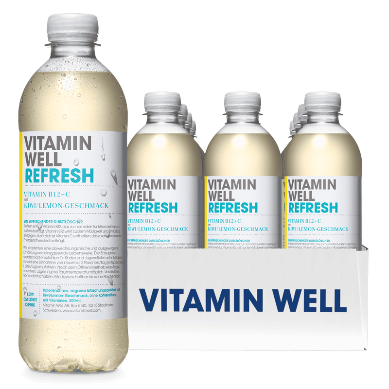 Vitamin Well | Drink Refresh (12x500ml), inkl. Pfand