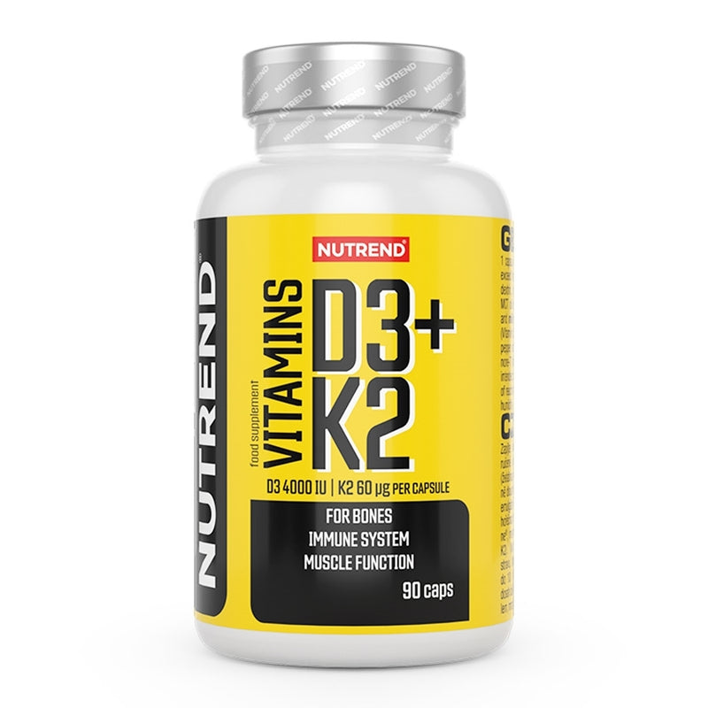Nutrend | Vitamin D3 + K2 4000 IU /60 ug - 90 Kapseln
