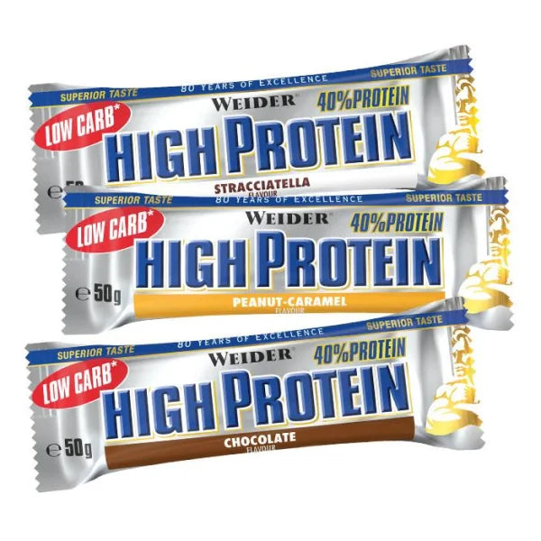 Weider Low Carb High Protein 4% Riegel (24x5g)